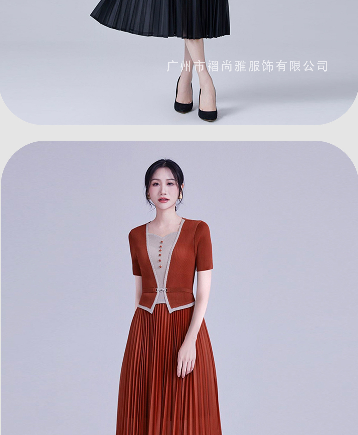 Factory direct supply 2024 Summer new style long-sleeved long lace dress for elegant ladies and middle-aged mothers pic 13