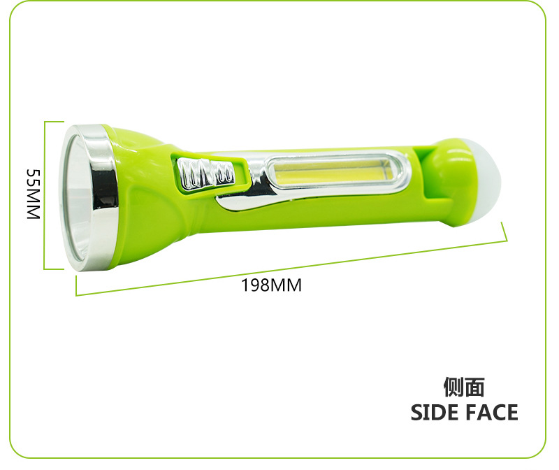 The manufacturer supplies solar-powered USB lithium battery flashlights and solar-powered emergency USB flashlights in stock pic 3