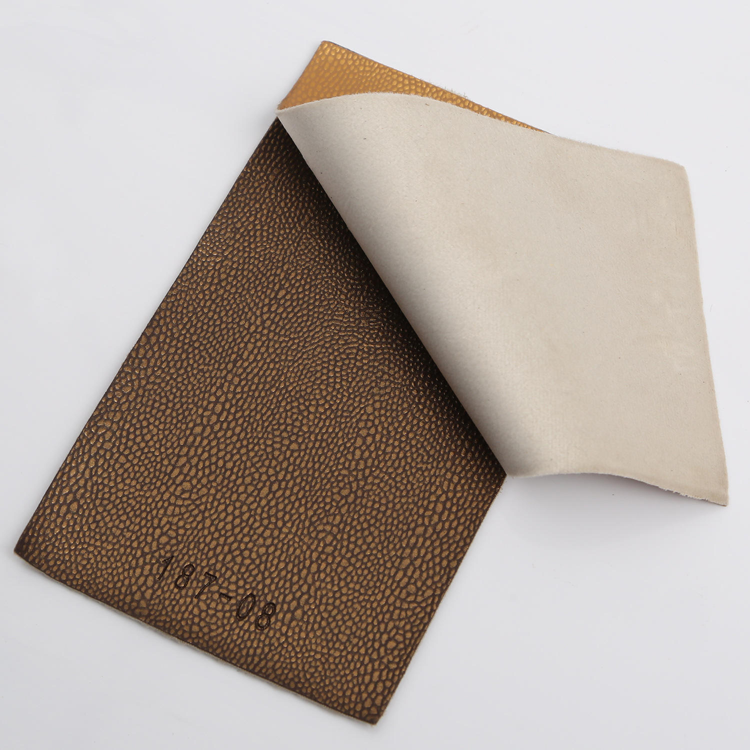 1.5mm沙发软包家居皮革面料 半pu皮子手工仿皮料硬包人造革批发详情17