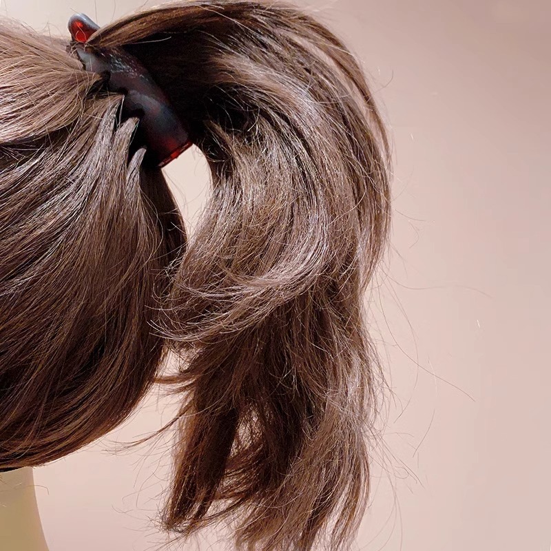 防滑小号香蕉夹发夹女少发量抓夹竖夹扎马尾扭扭夹子韩国发卡发饰详情4