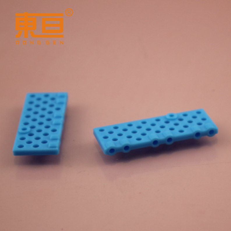 DWLB1540 blue gear position vertical plate loose matching plate shaft frame plate small vertical plate technological building block parts pic 9