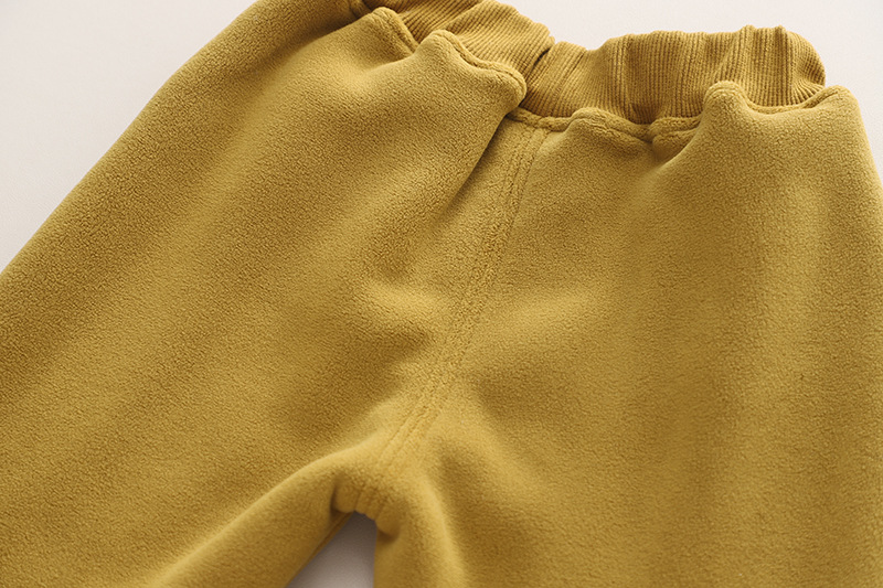 儿童冬款2023年新款运动套装可爱卡通儿童加绒复合卫衣休闲两件套详情16