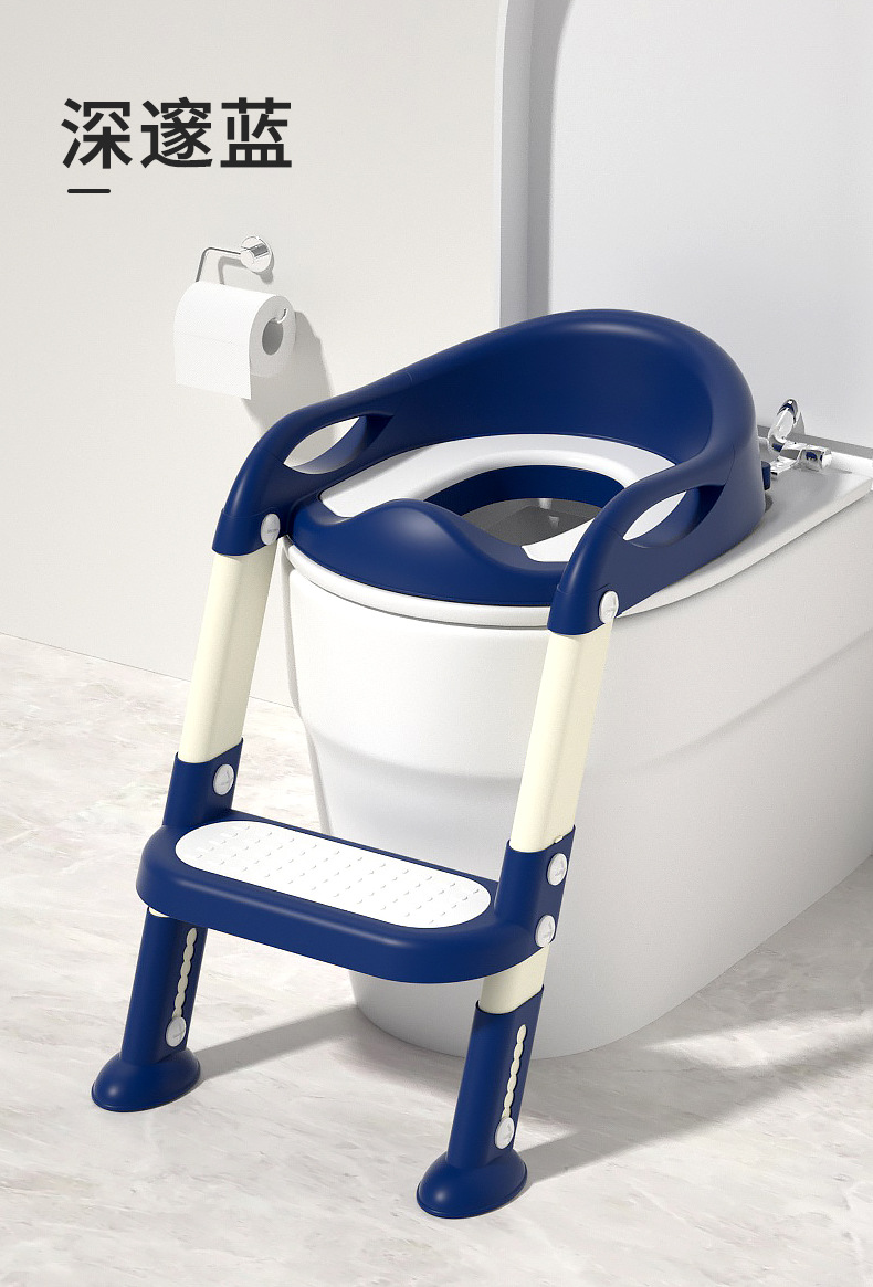 儿童马桶坐便器楼梯男小孩尿便盆圈女宝宝专用婴儿折叠阶梯脚踩凳详情18
