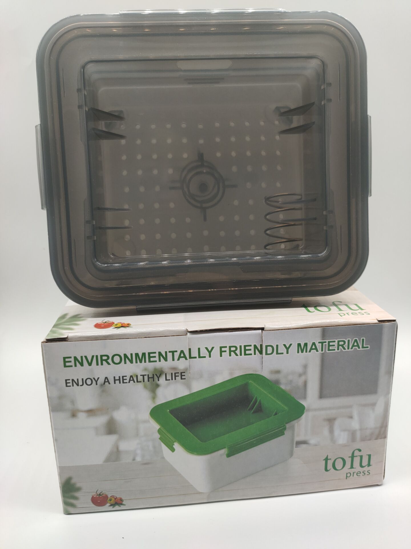 Factory direct sales of household tofu water press, tofu squeegee, tofu draining box, kitchenware small tools, juice and water squeegee pic 9