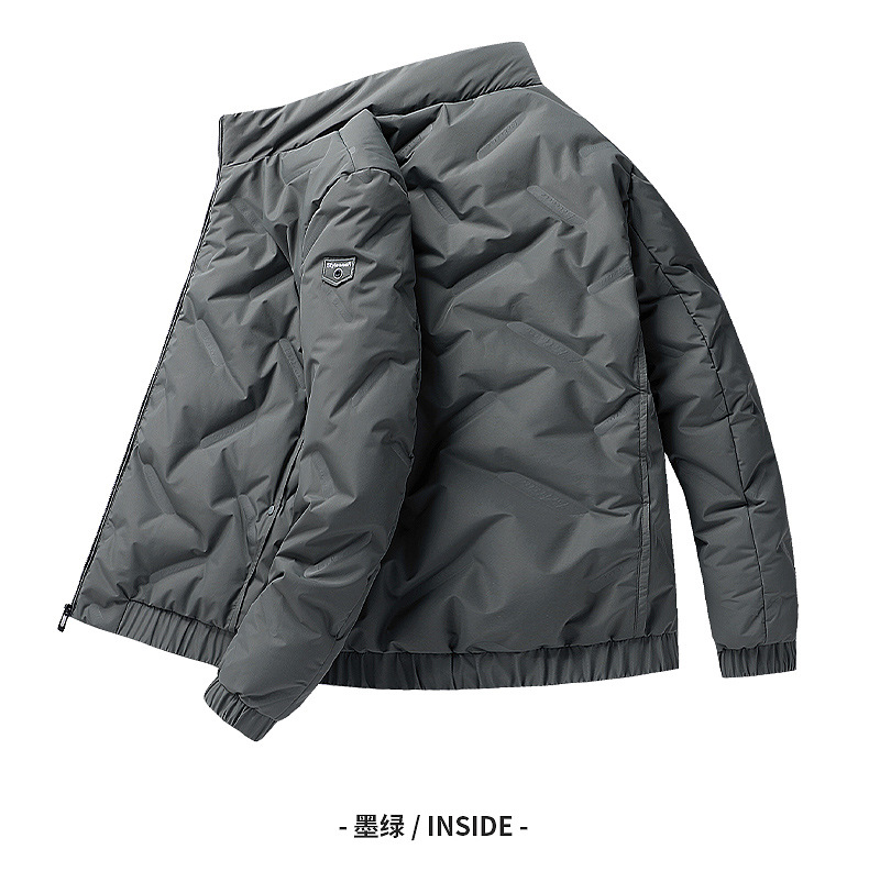 冬季新品男士羽绒服90白鸭绒保暖御寒时尚羽绒外套中青年羽绒服男 pic 16