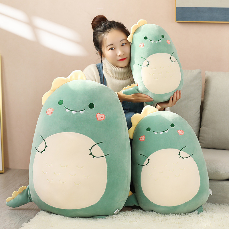 Korean cartoon cute animal dinosaur cushions, rabbit cross-border plush toys, cushions, and doll gifts on Amazon pic 75