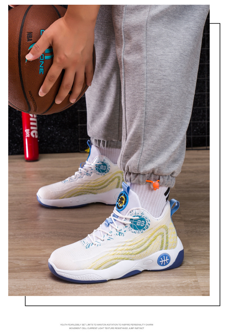 篮球鞋男款正品春秋男鞋校园青少年运动鞋户外时尚休闲跑步鞋子男详情15