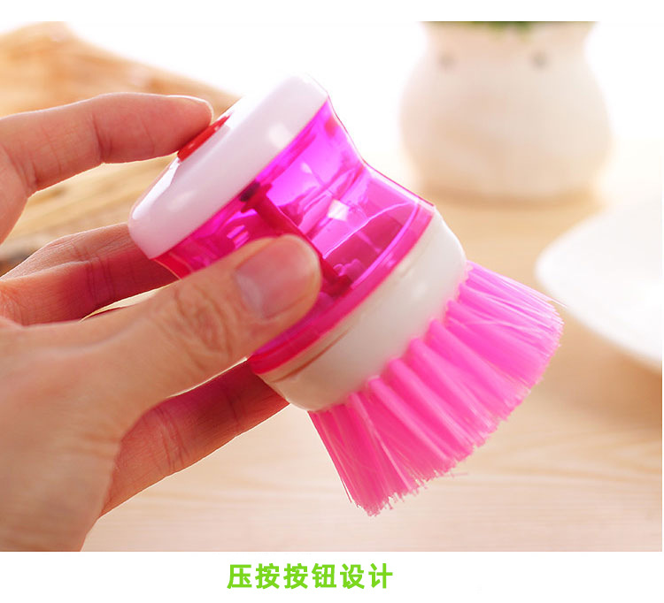 家用压液洗锅刷自动加液洗锅碗刷神器厨房洗碗不沾油去污刷清洁刷详情6