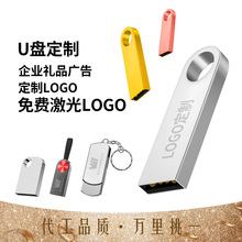 Customized wholesale of 16g metal 32g creative USB flash drives, USB 2.0 bidding for high-speed 3.0, 64G mobile phone and car USB flash drives pic 2