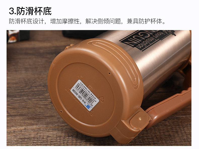 Wholesale 304 stainless steel outdoor sports portable car insulated travel kettle direct supply from the manufacturer pic 10