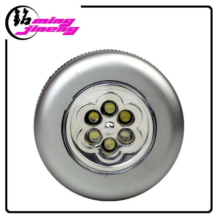 跨境圆形LED拍拍灯室内橱柜灯 高亮触摸灯车载阅读小夜灯创意批发详情4