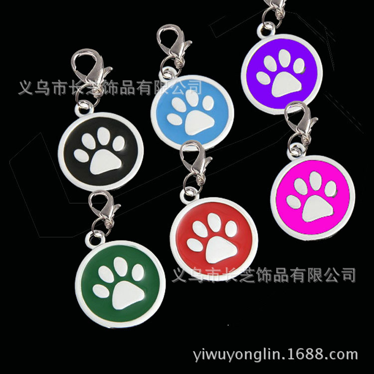 Wholesale of pet supplies in stock, including dog and cat paw print oil, pet accessories, pet foot pendants, collars and pendants pic 8