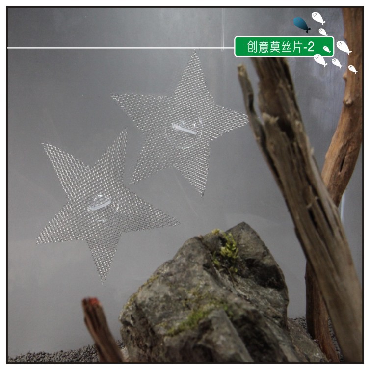 优质高透明扎带吸盘 进出水固定创意莫丝片莫斯墙制作 固定悬浮球详情9