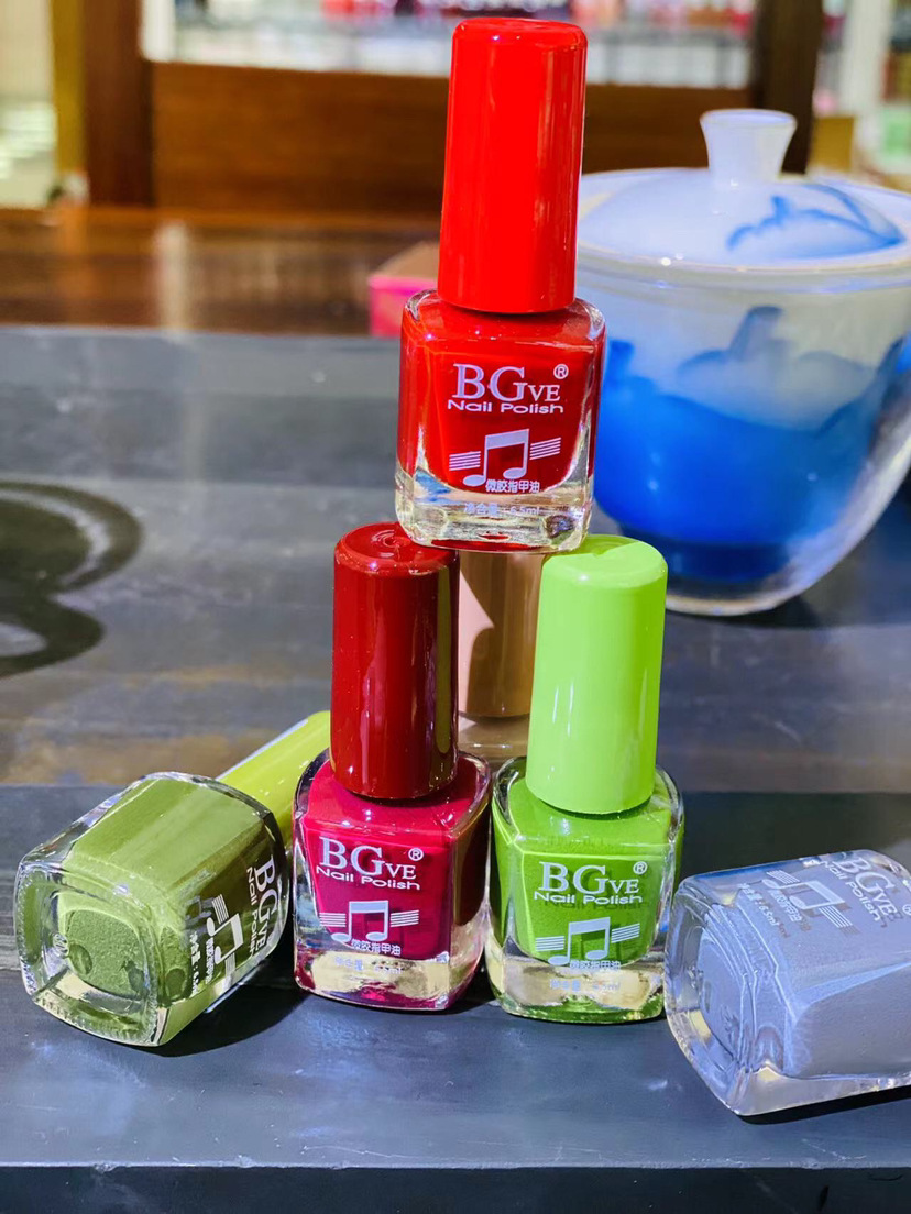 Cross-border new product nail polish, brilliant small nail polish, student nail polish, color aroma, wine red, bright red wholesale pic 19