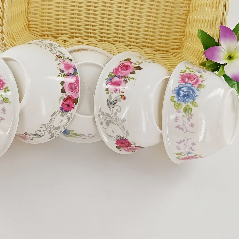 Melamine small bowls, commercial rice bowls, canteen plastic porridge bowls, anti-drop small soup bowls, restaurant hot pot dipping sauce bowls, seasoning bowls pic 3