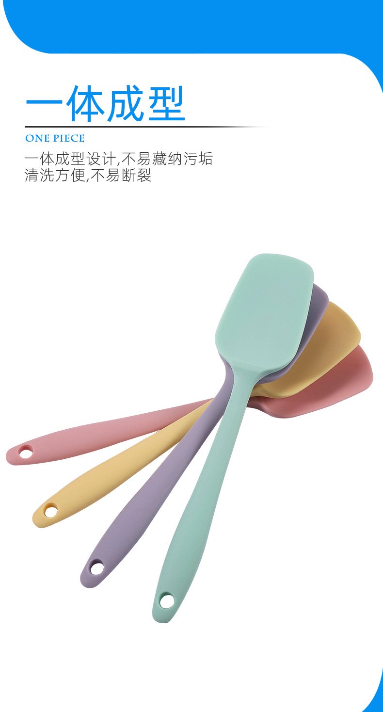 Xuanjun silicone scraper, integrated scraper, large T-shaped scraper, cream scraper, scraper can be customized in style and color. We support consignment pic 9