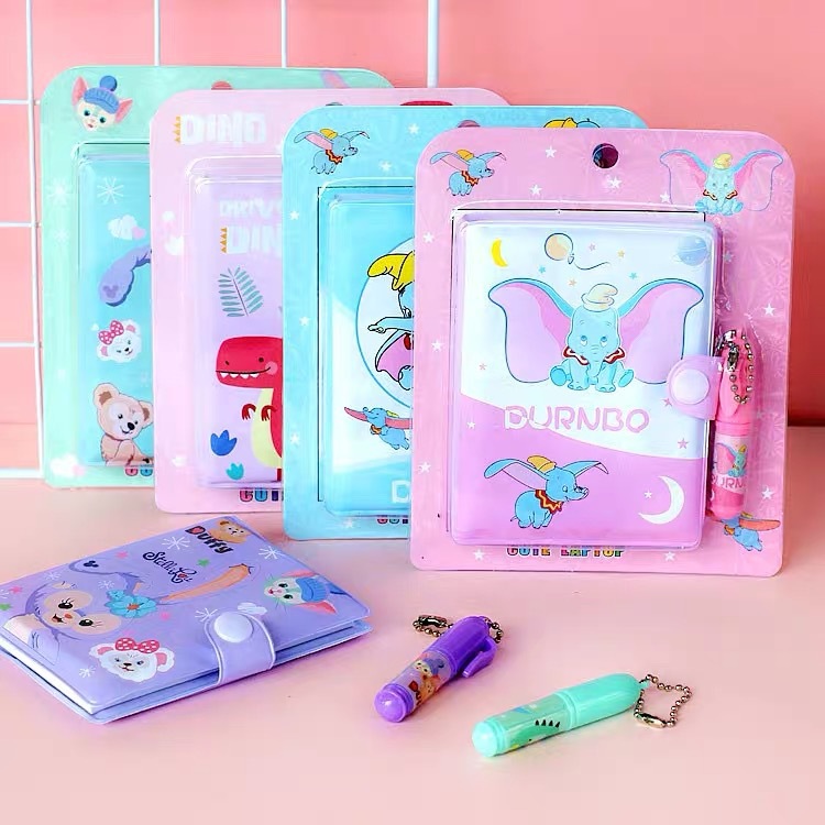 三丽鸥小学生笔记本套装可爱儿童文具小奖品旅行记事本女密码本子详情2