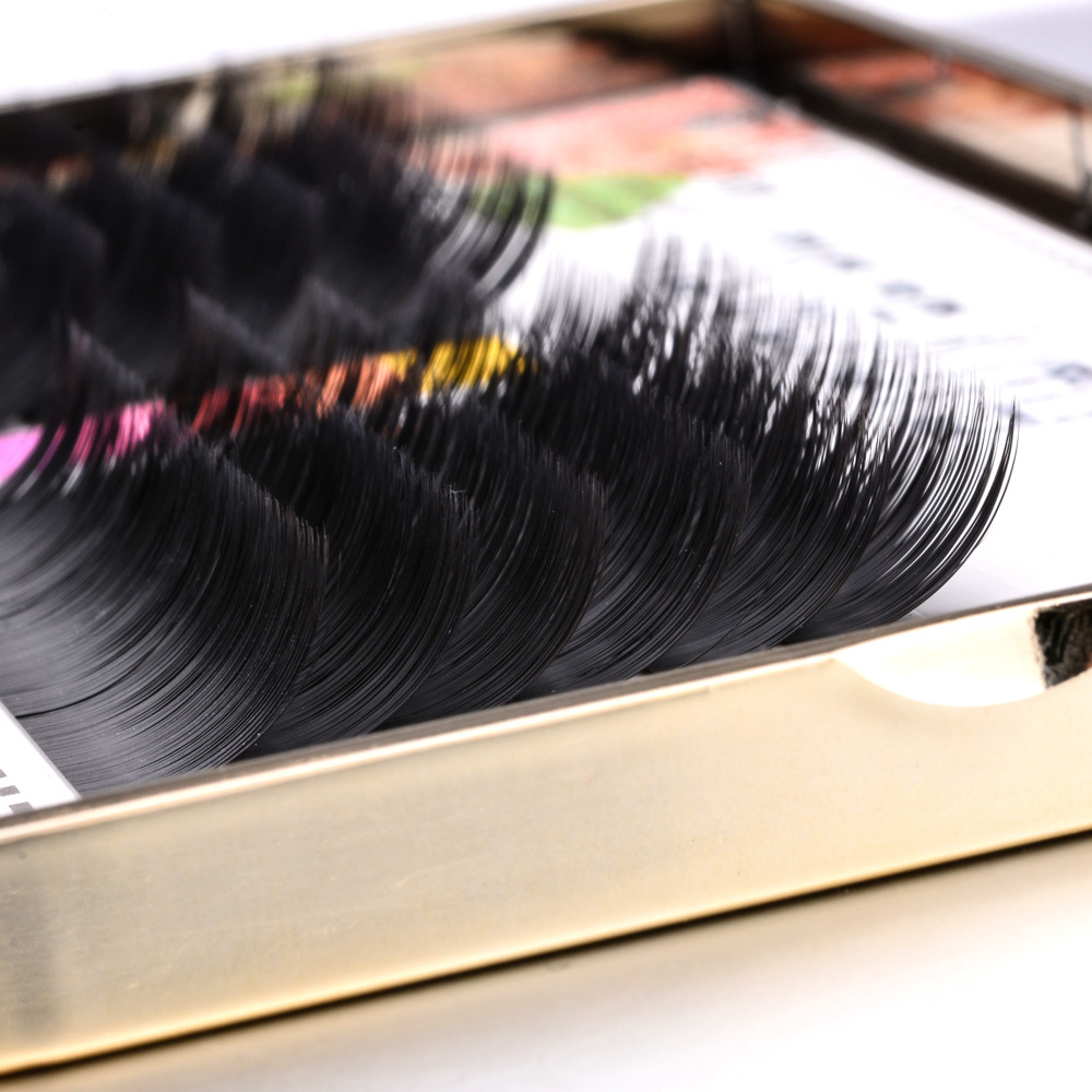 0.15 Thick, super soft, flat BCD curly false eyelashes for beauty salons, wholesale of hand-extended false eyelashes pic 5