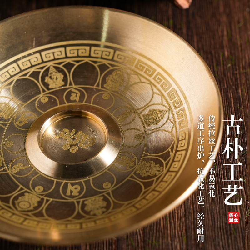 Wholesale brass nine-hole incense sticks, gourd incense sticks, wire incense sticks, incense burner incense holders, sandalwood incense bases, agarwood multi-hole household incense trays pic 10