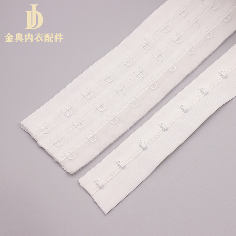 Golden Classic Accessories Underwear Cotton back-buckle size Single Row Stainless Steel Style (Minimum order size 50 per roll) pic 3