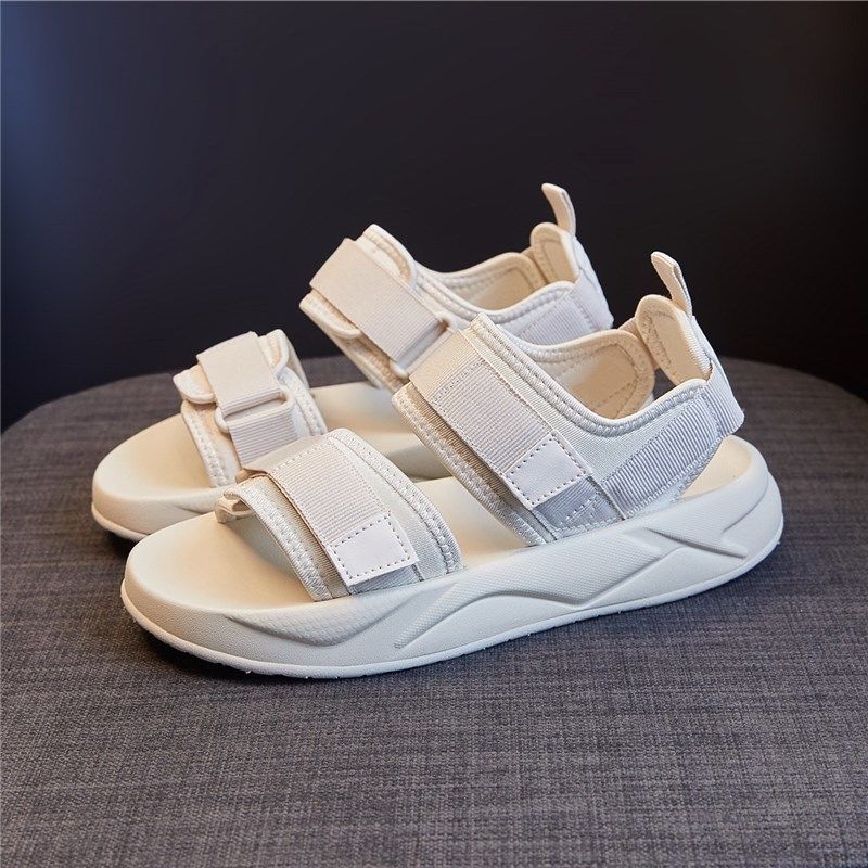 凉鞋女夏2024年新款女士夏季平底爆款小香风厚底凉鞋女鞋运动凉鞋详情25