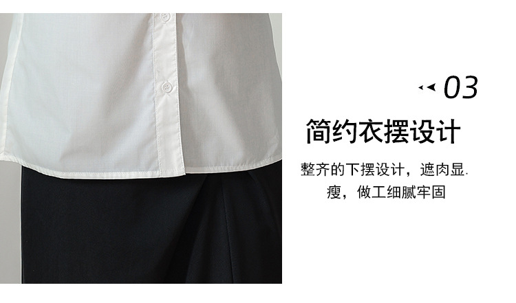 A niche chiffon shirt and top for summer 2024, a new short-sleeved shirt for women with a French style that makes them look slimmer pic 8