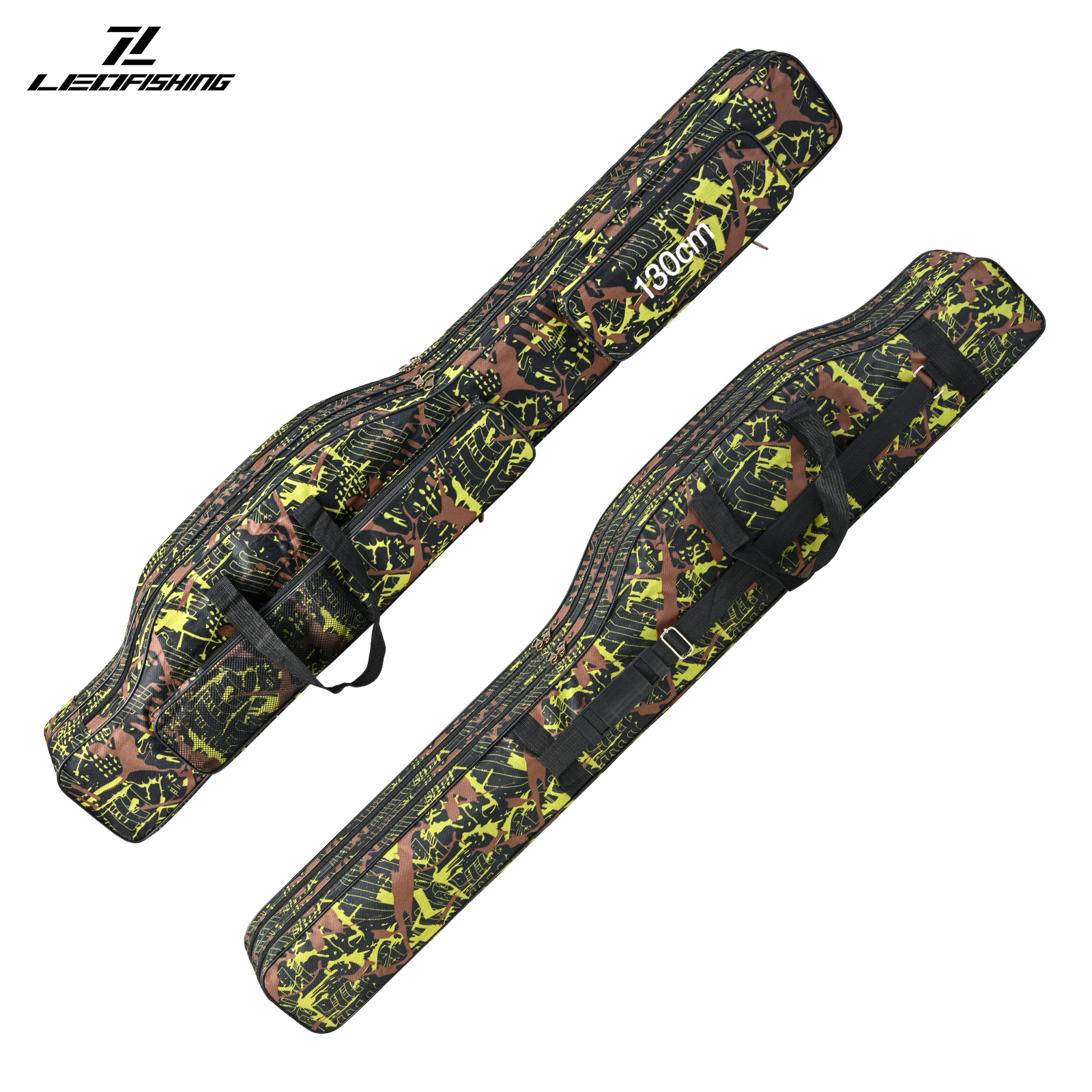 LEO/ Leou 28259 [Camouflage Fishing Rod Bag] Foldable Cross-border European Fishing Gear Bag pic 16