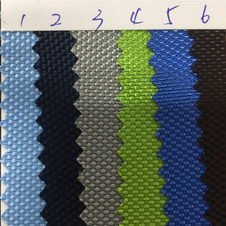 聚绸 厂家现货 600D双色PVC 涤纶牛津布 箱包面料 帐篷 沙滩椅类详情8