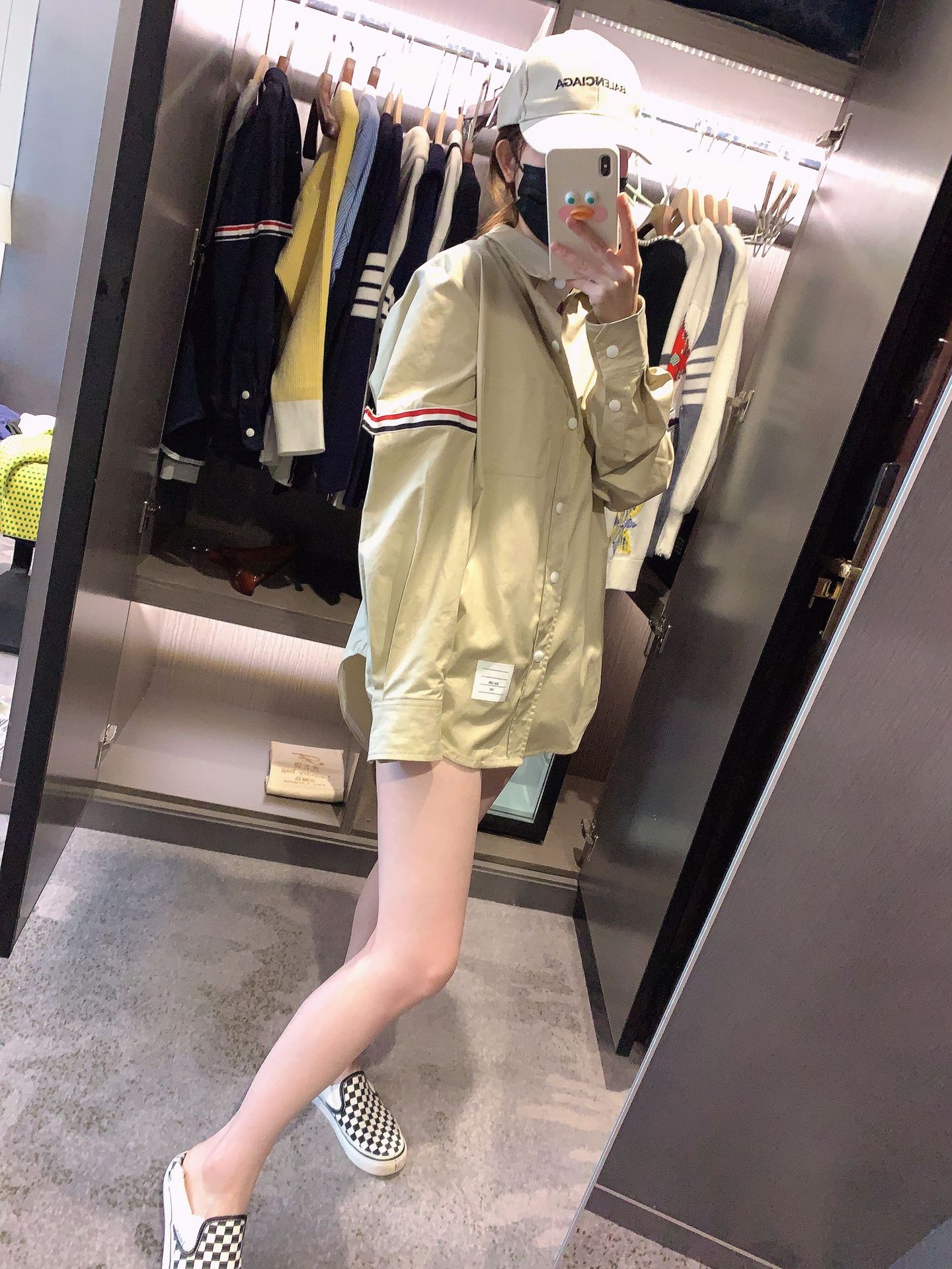 TB casual trendy brand poplin slim-fit solid white shirts for men and women, Oxford fabric shirts for women with long sleeves pic 90