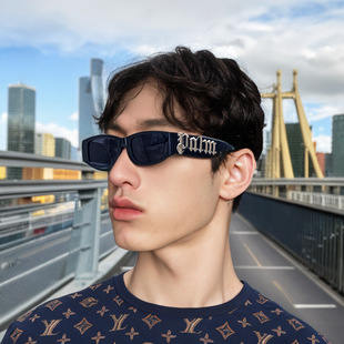 2023新款无框切边太阳镜女款欧美时尚大框墨镜女跨境批发sunglass详情17