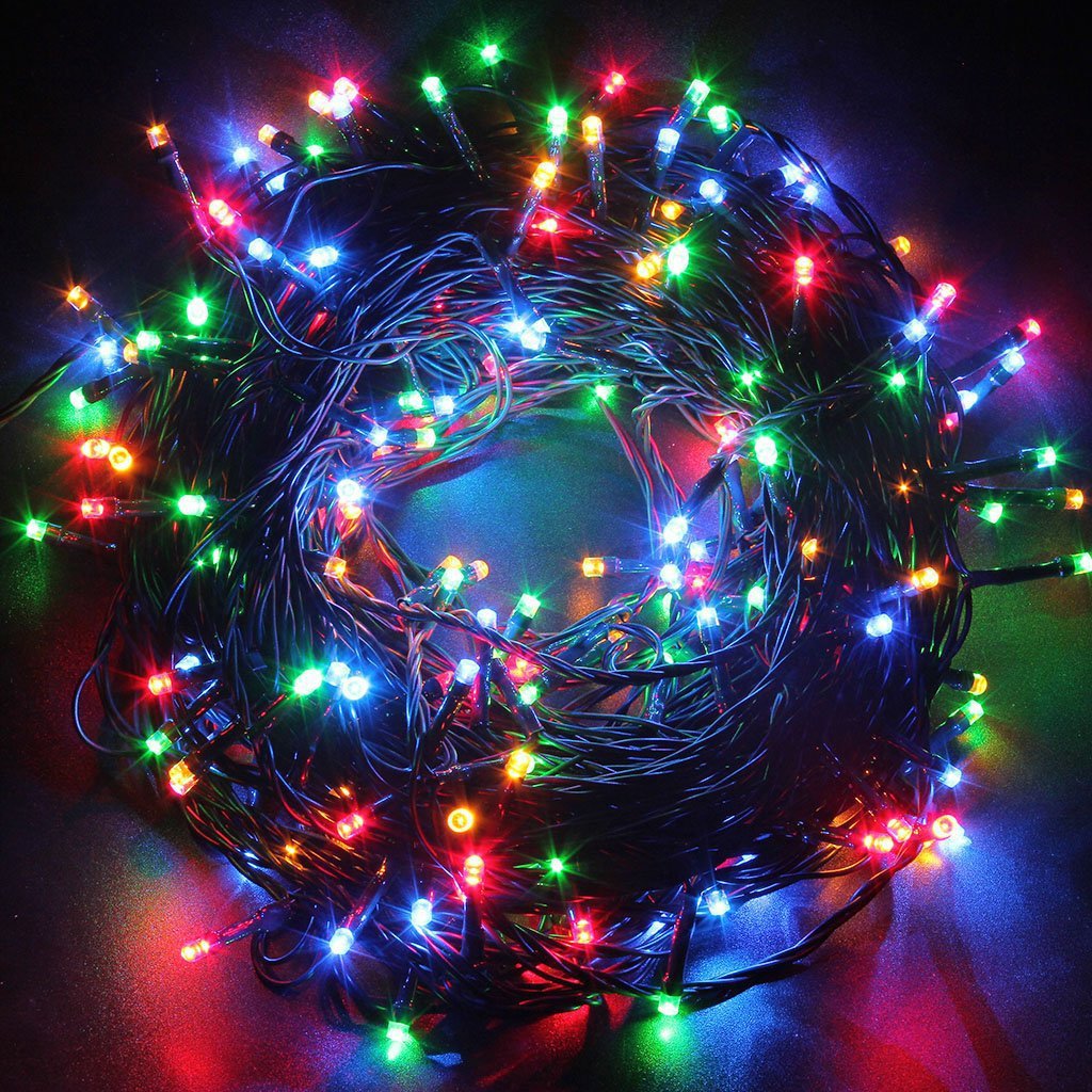 Factory in-stock LED light strings, outdoor waterproof exposed lights, wedding decorations, Christmas bar colored lights, cross-border hot sales pic 8