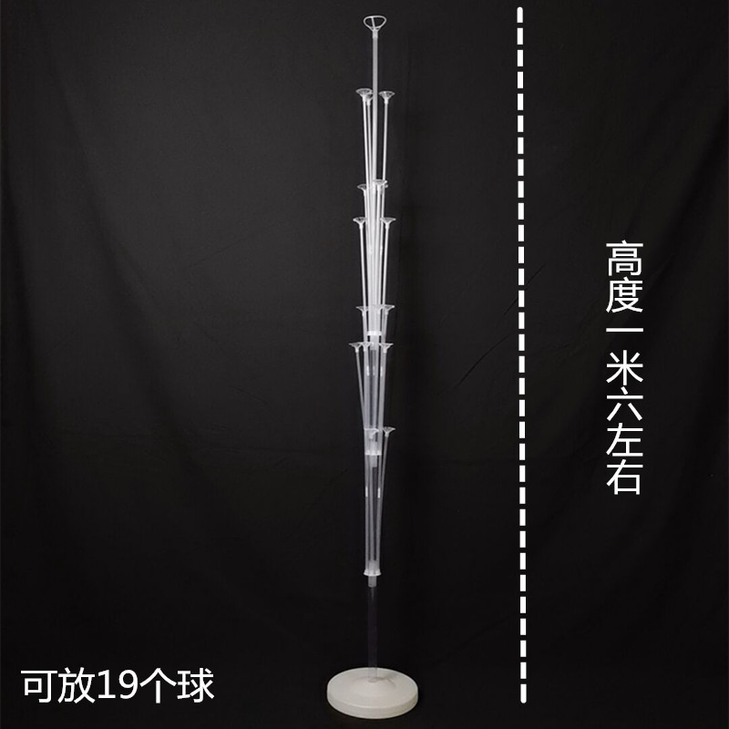 The manufacturer has extended the water-filled brackets for wedding, party and birthday decorations, raised the balloon table and floating columns pic 6