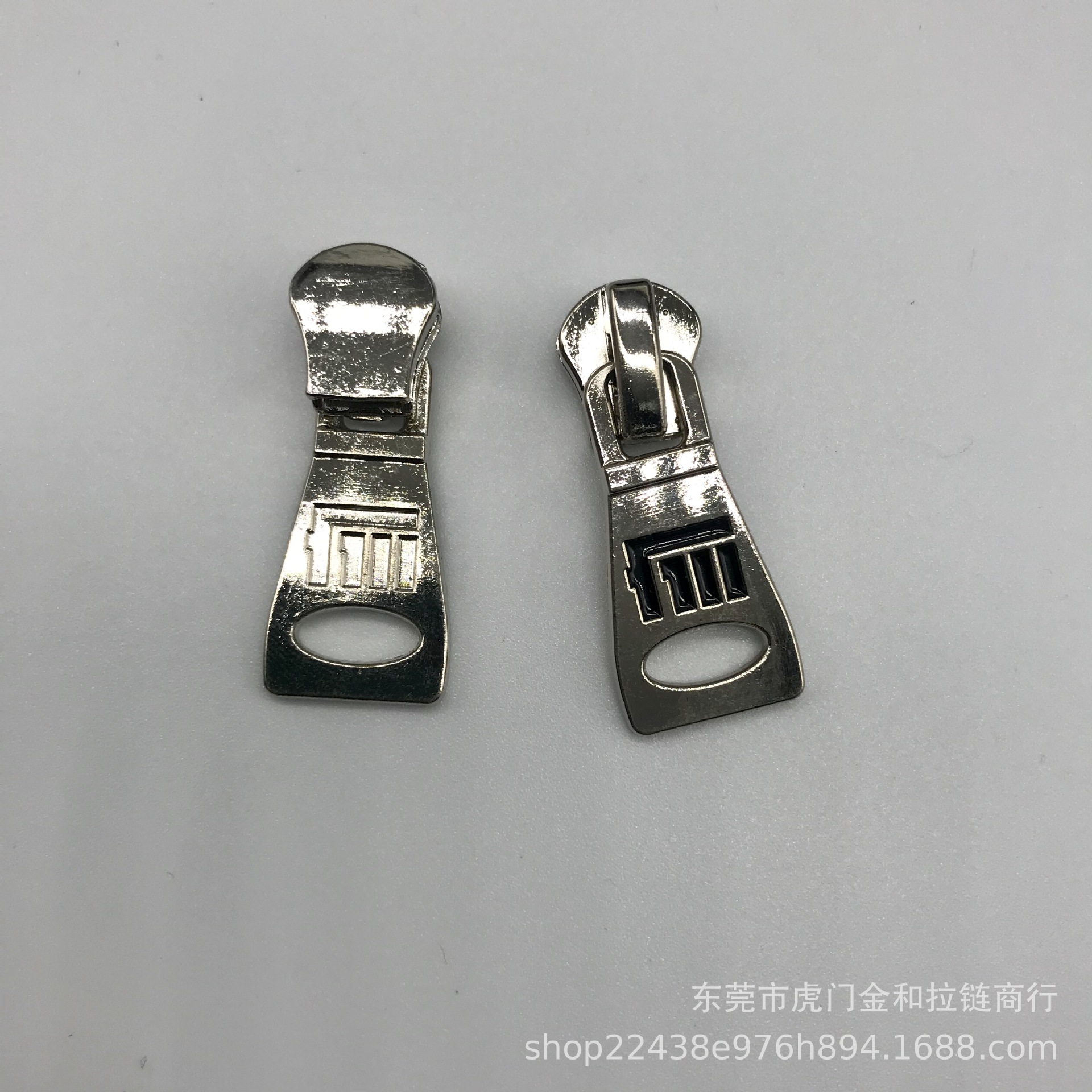 Factory direct sales of 5# metal dot paint zipper pulls, high-quality electroplated white dot paint large sheet, specially designed for clothing and bags pic 10