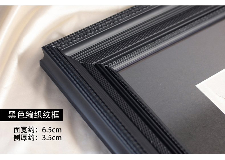 中古风餐厅装饰画美式复古蔷薇花挂画网红新款客厅卧室小众文艺画详情7