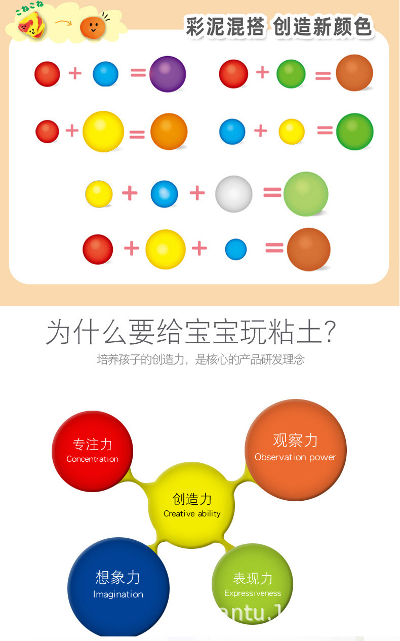 Factory wholesale of ultra-light clay plasticine, 12-color clay, 36-color clay, 24-color space clay, bagged light clay pic 14