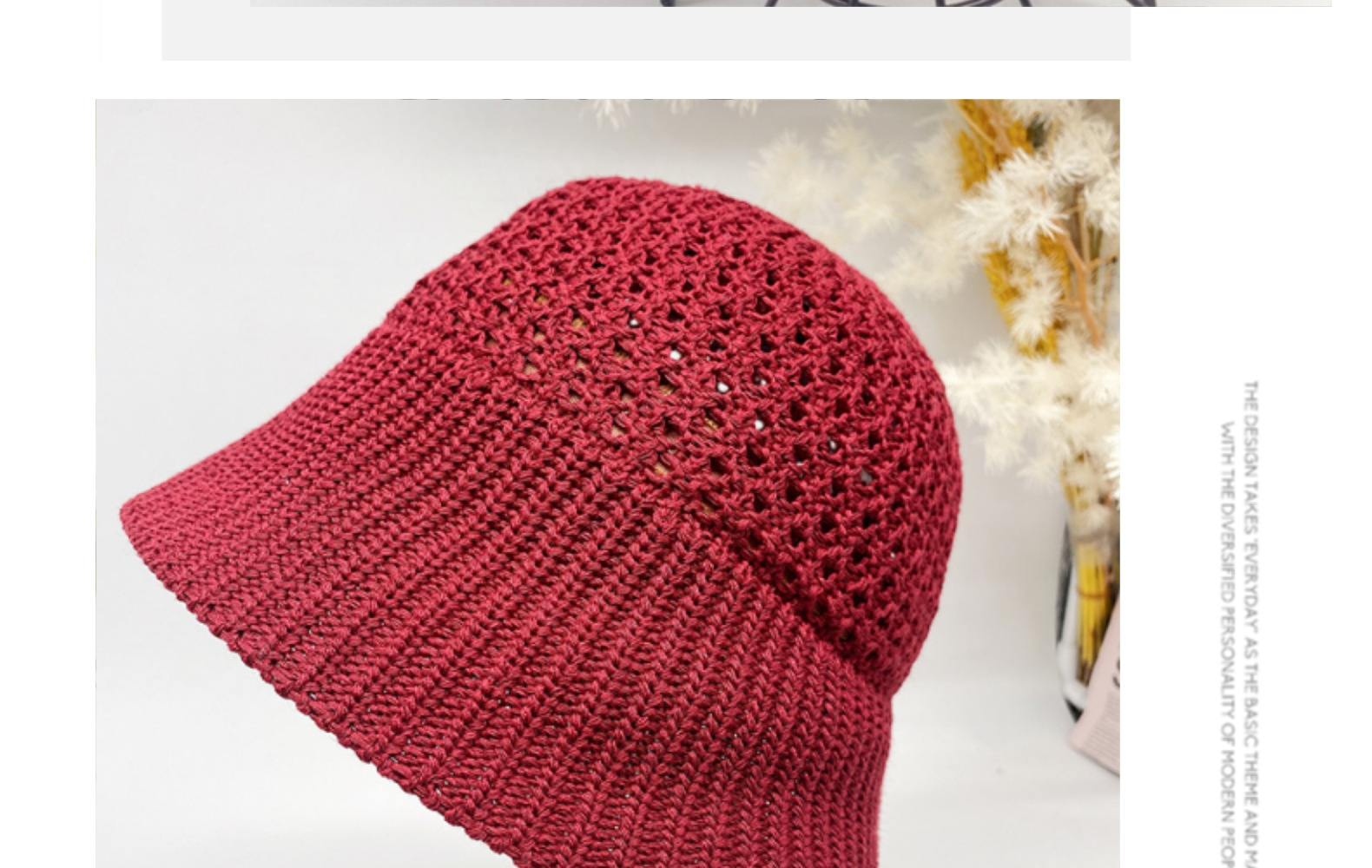 帽子女夏季韩版后面开叉水桶帽镂空薄款渔夫帽休闲百搭显脸小盆帽详情12