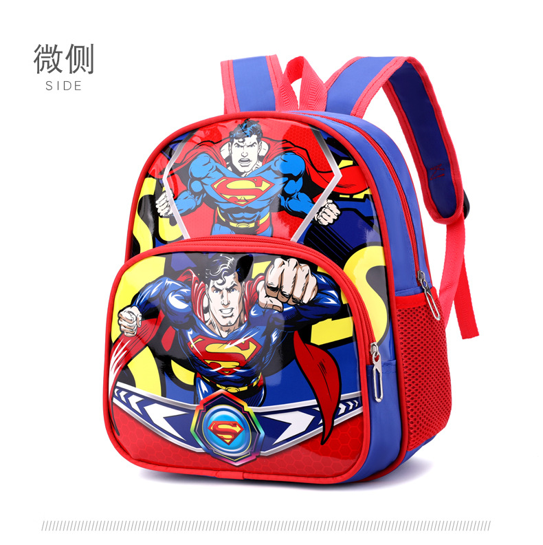 外贸厂家新款库洛米幼儿双背男女孩减负双肩包卡通防水书包详情14