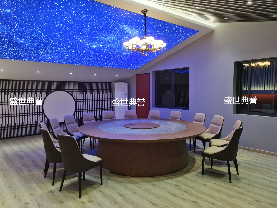 Solid wood electric dining tables and chairs for star-rated hotels in Qingdao, seafood restaurant private rooms, flat-level electric tables with lifting mechanisms pic 16