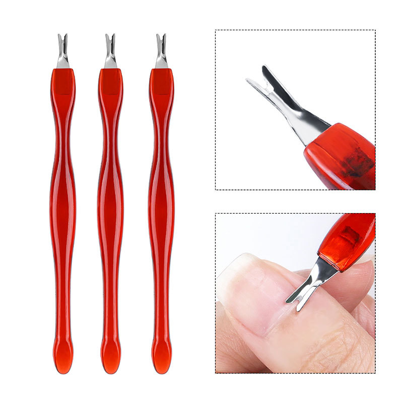 Factory direct sales of nail tools such as dead skin forks, nail edge keratin pushers, dead skin pushers, and various types of shanilak shovels pic 4