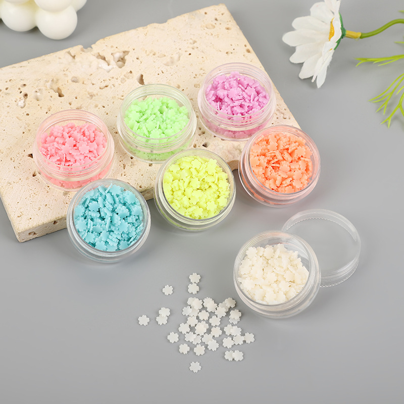 Handmade DIY glitter, laser silver nail polish, sequins, gold onion powder, little star laser PET sequin jewelry manufacturer wholesale pic 1