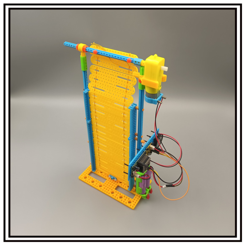 可编程卷闸门 智能语音识别图形化编程套件DIY科技小制作创客教育详情3