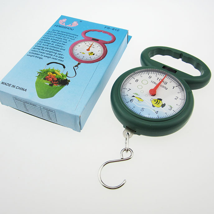 Portable spring scale, mini portable household small scale, adjustable scale spring scale, express weighing portable scale pic 1