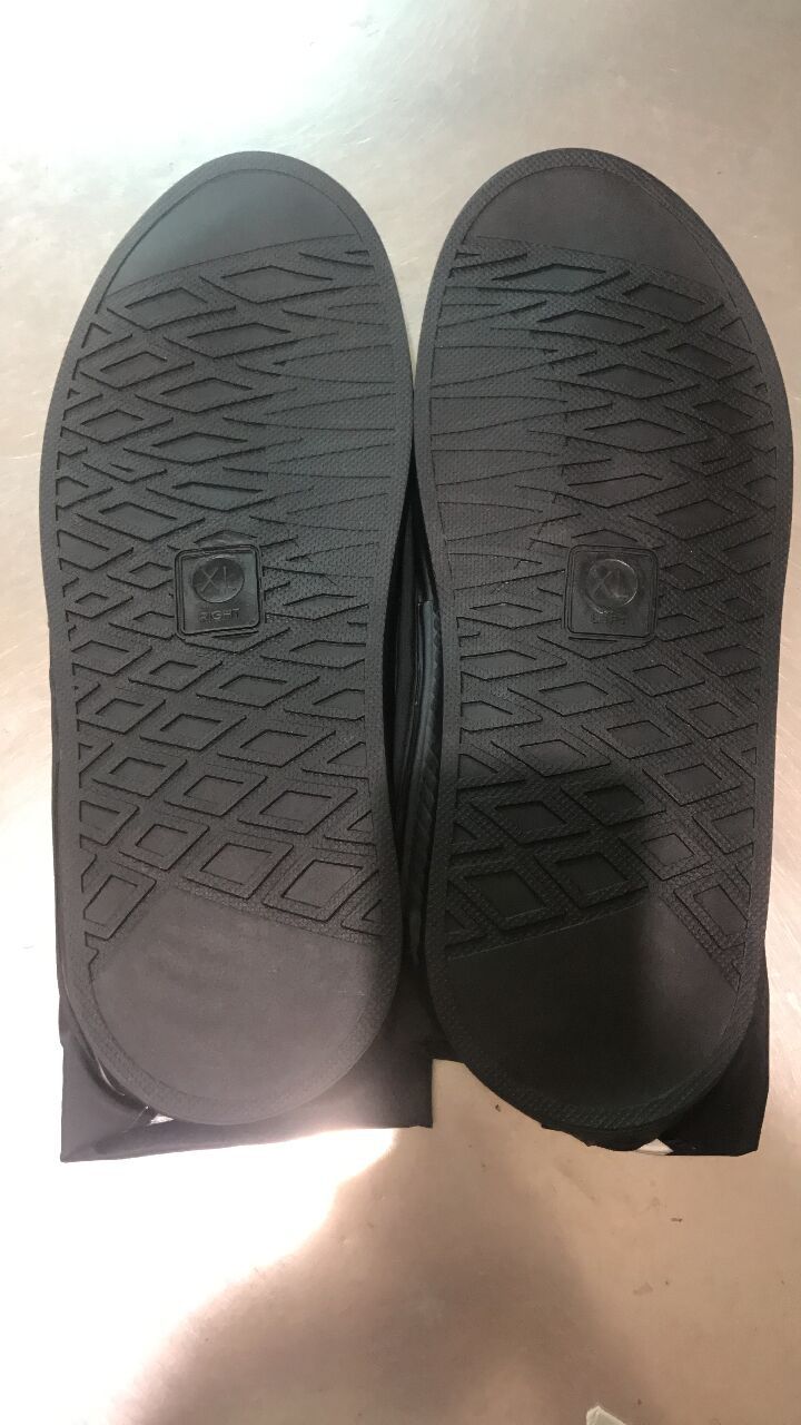 Wholesale of upgraded rainproof shoe covers, high-top thick-soled cycling outdoor waterproof shoe covers in black and white pic 14