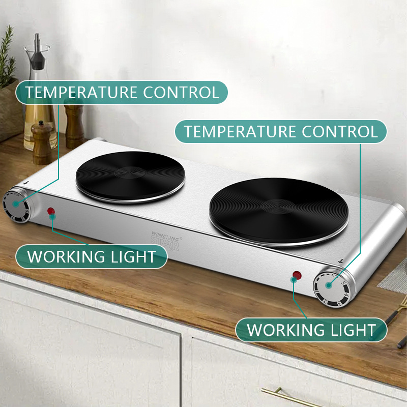 WinningStar export exclusive British and European standard automatic constant-temperature tea and stir-frying high-temperature resistant household electric heating stove pic 12