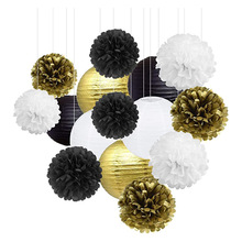 Wholesale white paper lanterns for the Mid-Autumn and Spring Festival, folding, handcrafted round paper lanterns, wedding and festive decorations pic 20