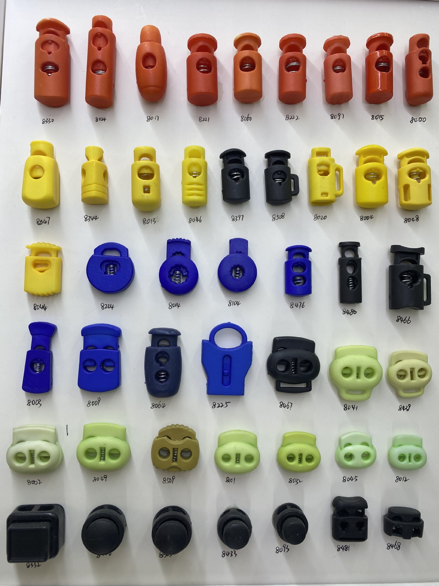 Nylon rope buckles, spring buckles, snap buckles, pig nose buckles, sportswear elastic buckles, pocket drawstring buckles, luggage and clothing accessories pic 3