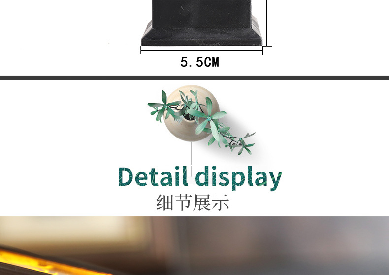 跨境新款万圣节装饰南瓜灯小风灯万圣节装扮道具用品桌面小夜灯详情4