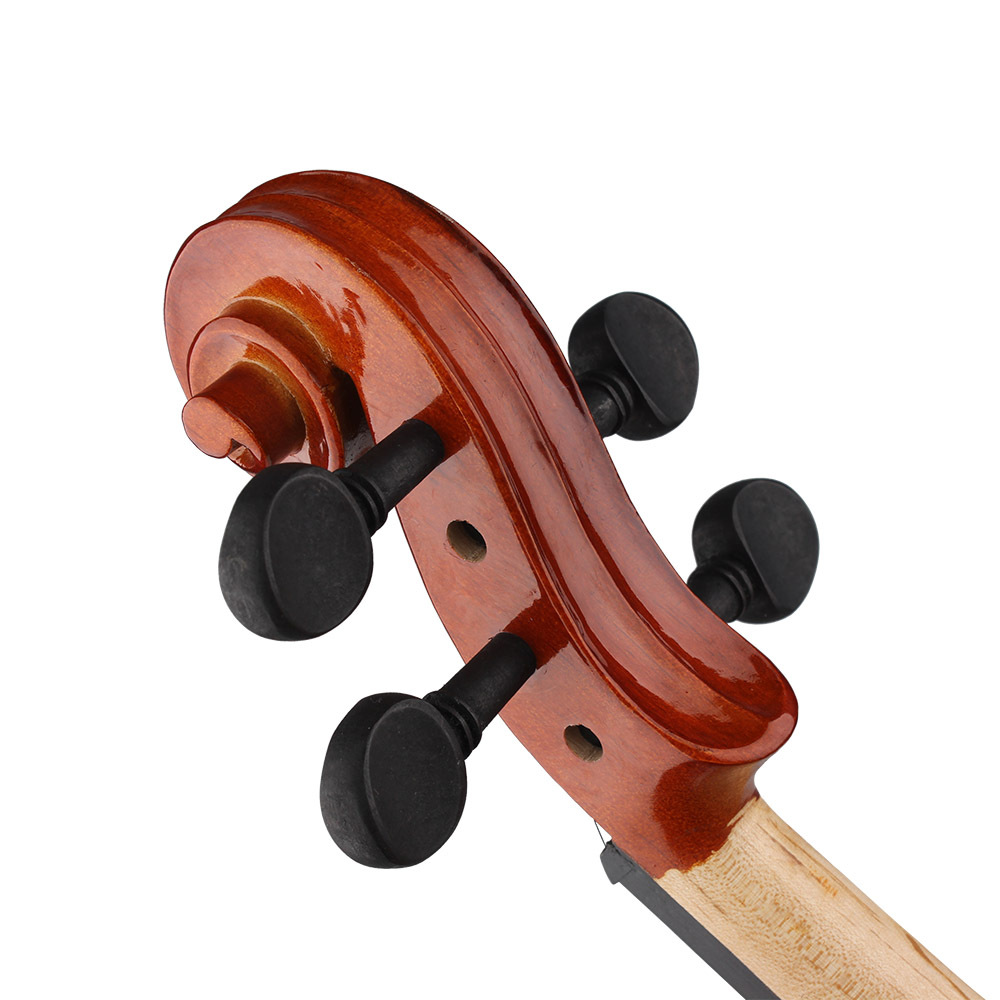 批发阿斯顿维拉虎纹中提琴自然色云杉实木中提琴学生练习演奏提琴详情12