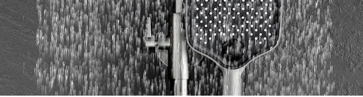 Wholesale of complete sets of household shower heads with constant temperature digital display, white all-copper piano shower heads for bathrooms, showers and sanitary ware pic 12