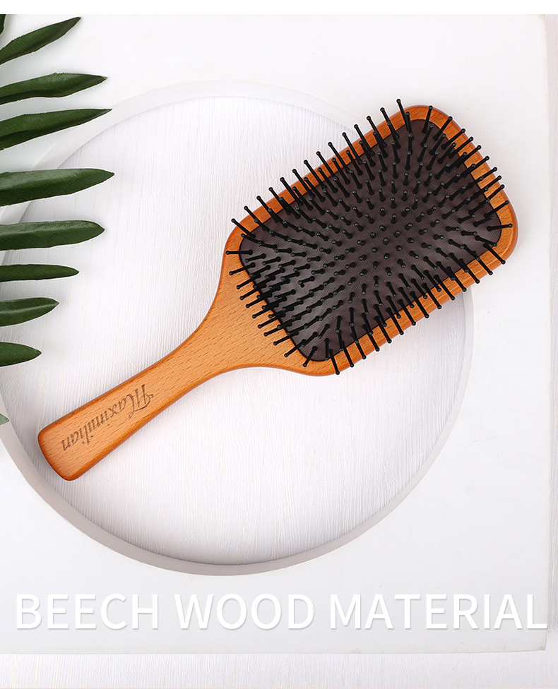 气垫梳按摩梳梳子女生专用实木气囊梳顺发头皮美发梳气垫爆款详情32